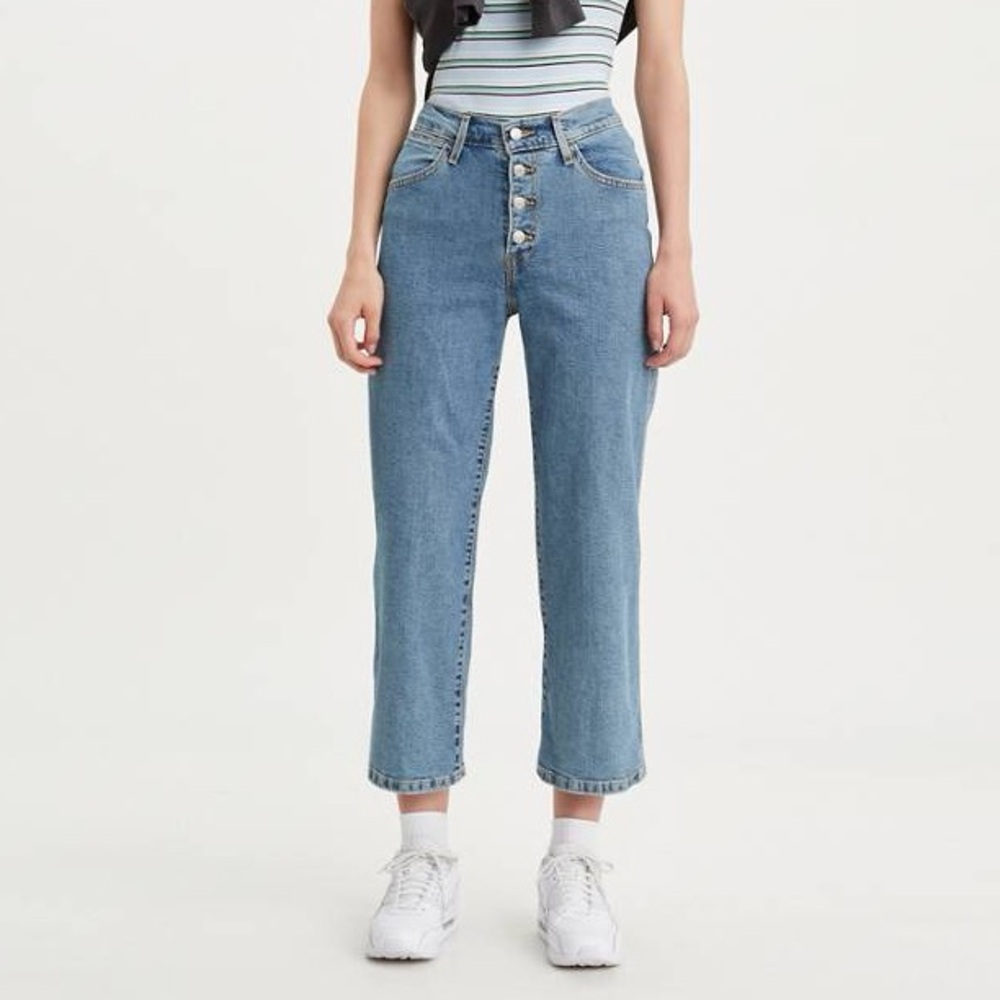 Levi’s Mile High Wide Leg Women’s Jeans Medium Wash